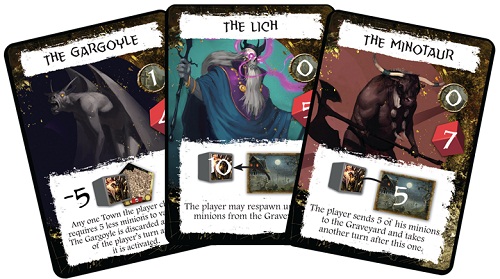 Dark Minions cartes seingeurs